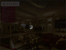 Tablet Screenshot of maximsclub.com